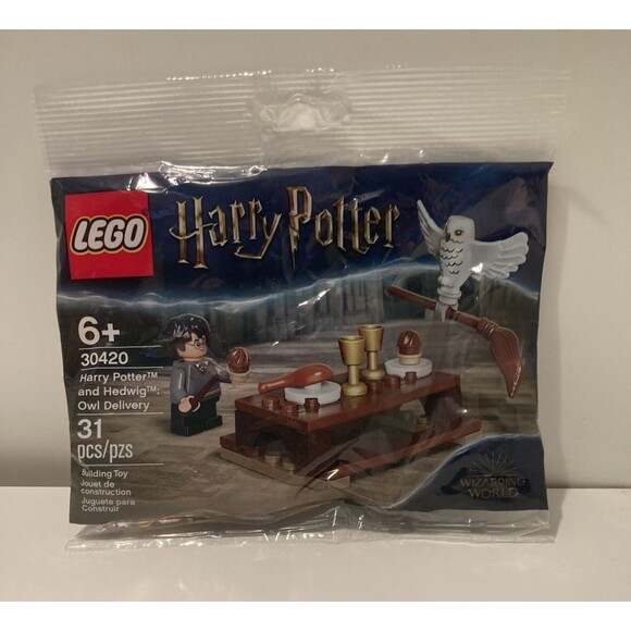LEGO 30420 Harry Potter and Hedwig: Owl Delivery New sealed Poly bag Hogwarts - Picture 4 of 7